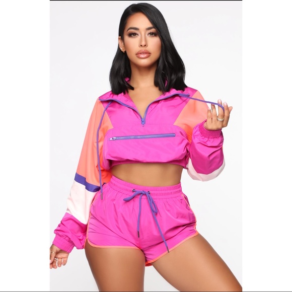 Fashion Nova Pants - (2 Piece) Making A Statement Lounge Set